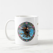 Zauberhafte Hexenpilotin Kaffeetasse (Links)