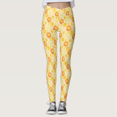 Zauberhafte Himmelsmuster mit Sonnenkollektoren Leggings (Vorderseite)
