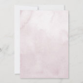 Zauberhafte Hochzeit der Wasserfarben Ankündigung (Rückseite)