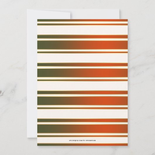 Zauberhafte Hochzeitsfeier für den Wald Einladung (Rückseite)