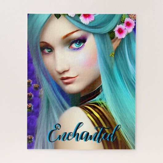 Zauberhafte Hübsche Märchen Puzzle (Vertikal)