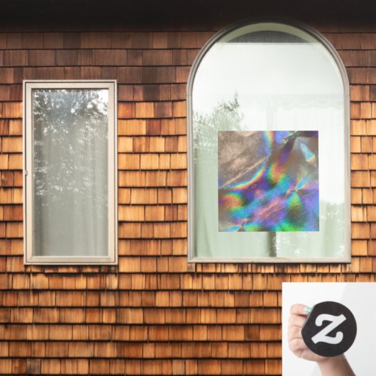 Zauberhafte Imitate Holografisches Regenbogenfenst Fensteraufkleber (Fenster Zuhause)