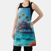 Zauberhafte Insellandschaft Schürze (InSitu)