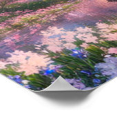 Zauberhafte Kirschblüten Poster (Ecke)