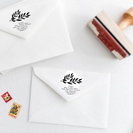 Zauberhafte Klassik Elegance Weihnachten Gummistempel