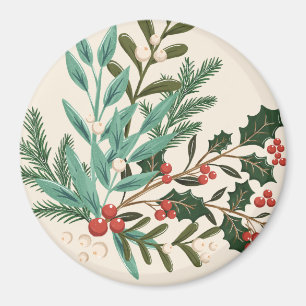 Zauberhafte Klassik Elegance Weihnachten Magnet