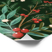 Zauberhafte Klassik Elegance Weihnachten Poster (Ecke)