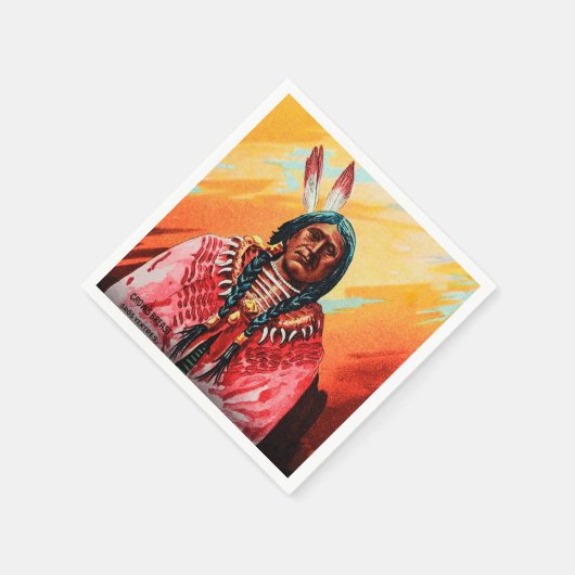 Zauberhafte Laternengläser mit glatter Streifenbri Serviette (Ecke)