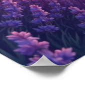 Zauberhafte Lavenderträume Poster (Ecke)