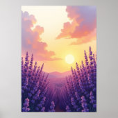 Zauberhafte Lavenderträume Poster (Vorne)