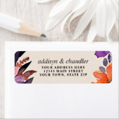 Zauberhafte Lila Hochzeit + Orangefarbenes Hallowe (Insitu)