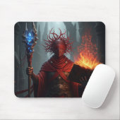 Zauberhafte Magier- und Buchfantasie Kunst Mousepad (Mit Mouse)