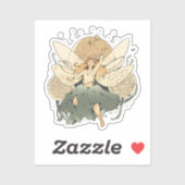 Zauberhafte Märchen - Whimsical Fantasy Art Aufkleber (Blatt)