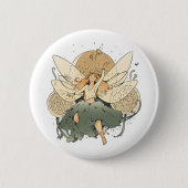 Zauberhafte Märchen - Whimsical Fantasy Art Button (Vorderseite)