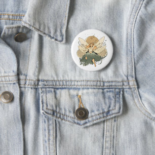 Zauberhafte Märchen - Whimsical Fantasy Art Button