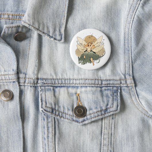 Zauberhafte Märchen - Whimsical Fantasy Art Button (Beispiel)