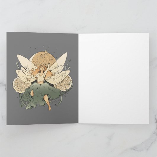 Zauberhafte Märchen - Whimsical Fantasy Art Karte (Innenseite)