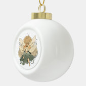 Zauberhafte Märchen - Whimsical Fantasy Art Keramik Kugel-Ornament (Rechts)