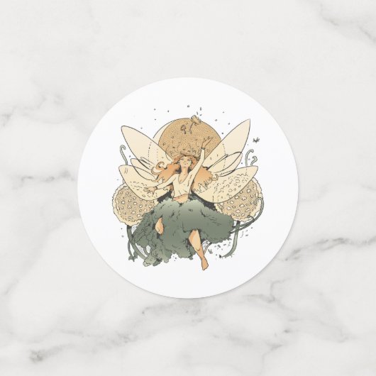 Zauberhafte Märchen - Whimsical Fantasy Art Konfetti (Klein Vorderseite)