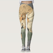Zauberhafte Märchen - Whimsical Fantasy Art Leggings (Vorderseite)