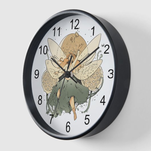 Zauberhafte Märchen - Whimsical Fantasy Art Uhr (Winkel)