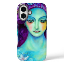 Zauberhafte Milchkönigin mit Schmetterlingen