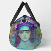 Zauberhafte Milchkönigin mit Schmetterlingen Duffle Bag (Rechts)