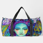 Zauberhafte Milchkönigin mit Schmetterlingen Duffle Bag (Rückseite)