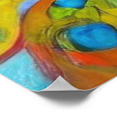 Zauberhafte Milchkönigin mit Schmetterlingen Poster (Ecke)