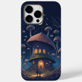 Zauberhafte Mushroom House Märchen Case-Mate iPhone Hülle (Rückseite)