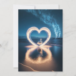 Zauberhafte Nacht: Hochzeitsfeier mit Sternenhimme Einladung