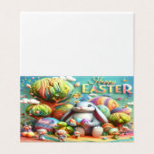 Zauberhafte Osterhase (Außenseite Aufgefaltet)