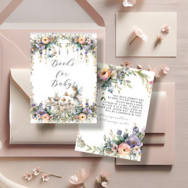 Zauberhafte Party-Blumenbücher für Kinder Begleitkarte