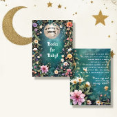 Zauberhafte Party-Blumenbücher für Kinder Begleitkarte