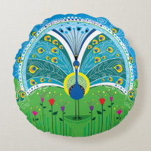 Zauberhafte Pfau-Symmetrie