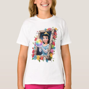 Zauberhafte Prinzessin Kristall T-Shirt