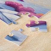 Zauberhafte Regenbogenburg Puzzle (Seite)