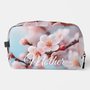 Zauberhafte rosa Blüten Waschbeutel