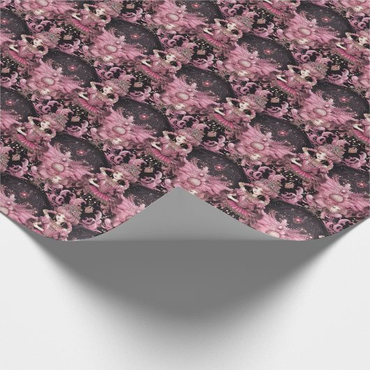 Zauberhafte Rosa Clara, Nutcracker Ballet Geschenkpapier (Ecke)
