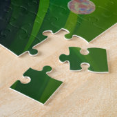 Zauberhafte, rosa, irische Holzmöbel und Schmetter Puzzle (Seite)