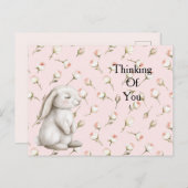 Zauberhafte Rosen Blumenblasen Postkarte (Vorne/Hinten)