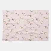 Zauberhafte Rosenblüte Geschirrtuch (Horizontal)