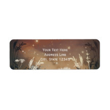 Zauberhafte Rustikale Night Sky Stars & Foliage Ho