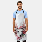 🌸 Zauberhafte Schürze des Blumenstags 🌸 (Getragen)
