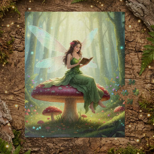 Zauberhafte Tagfeen-Lese-Buch-Puzzle Puzzle