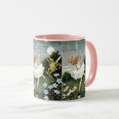 Zauberhafte Tanzmühle und Frosch Zwei-Tone-Tasse Tasse (VorderseiteRechts)