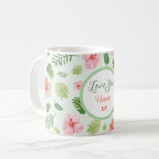 Zauberhafte Tasse des Muttertags (Vorderseite Links)