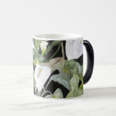 Zauberhafte Tasse mit Aquarell der Basstölpel (VorderseiteRechts)