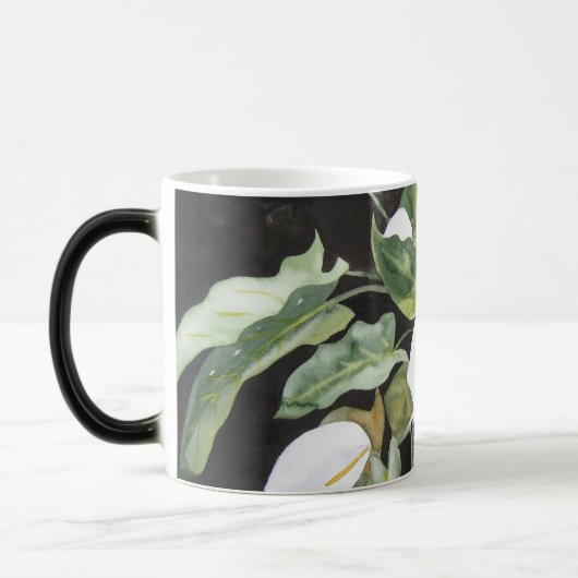 Zauberhafte Tasse mit Aquarell der Basstölpel (Links)