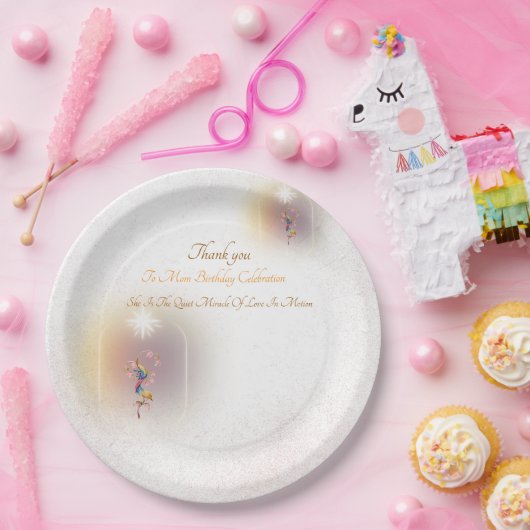 Zauberhafte Teller zur Geburtstagsfeier von Mama (Party)